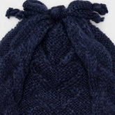 Baby Girls Heart Hat Scarf Set Navy